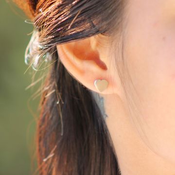 Boucles d'oreilles acier personnalisées - 2086